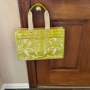 Yellow Designer Tote Bag